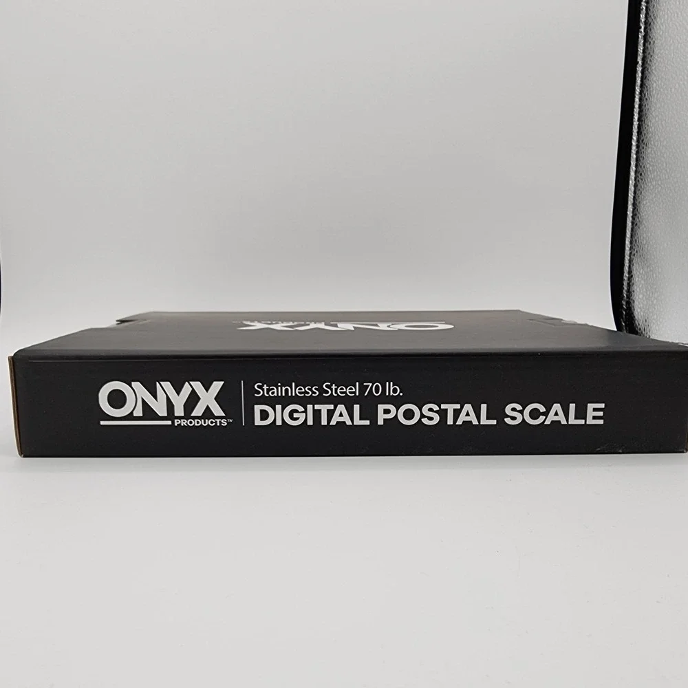 ONYX Stainless Steel 70lb Digital Postal Scale NEW Sealed‎ Box